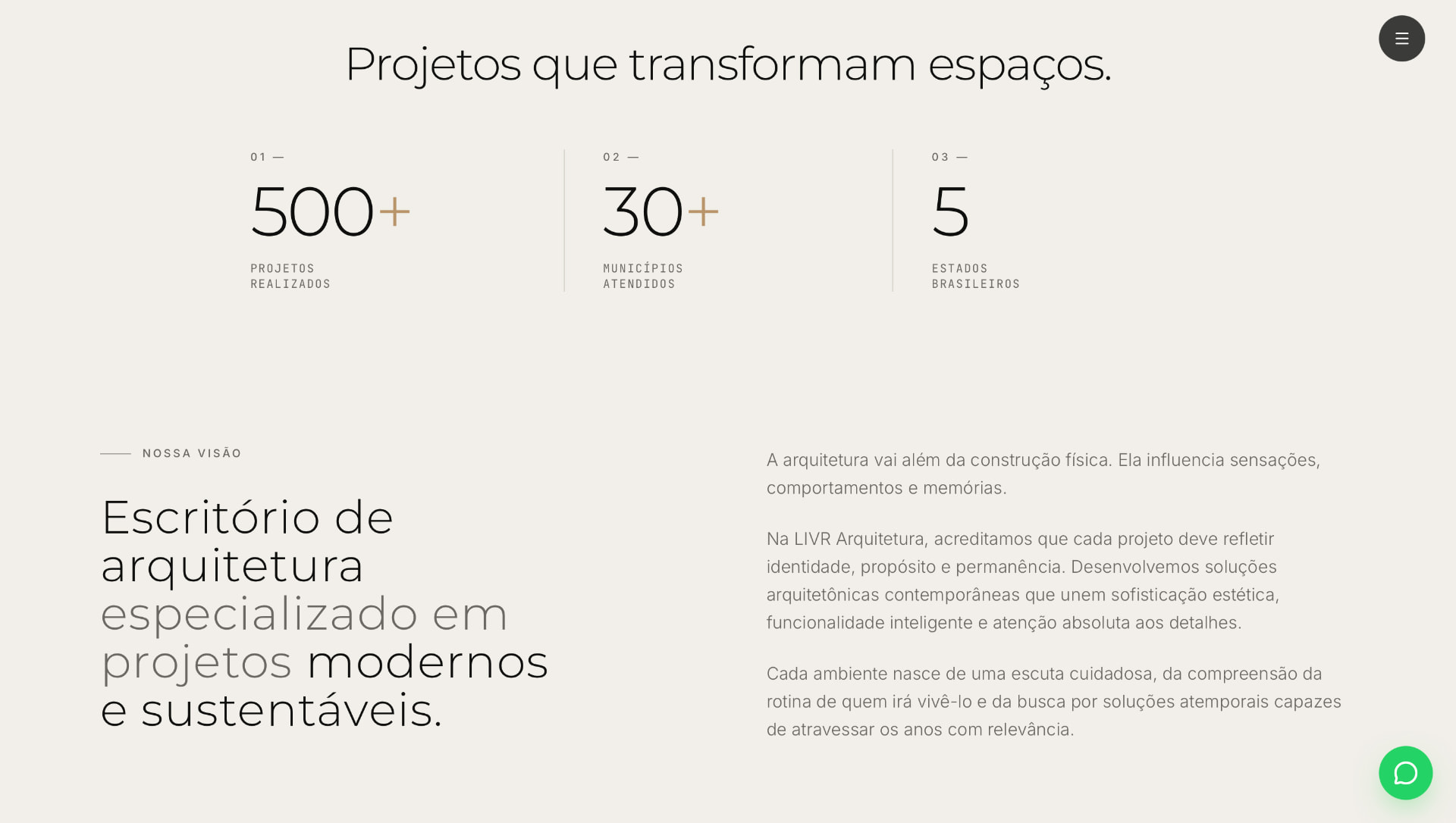 LIVR Arquitetura imagem do projeto 2