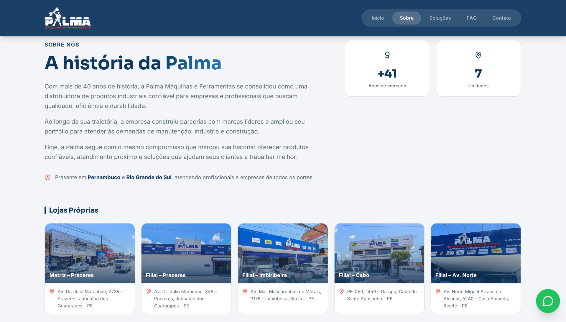 Palma Máquinas imagem do projeto 2